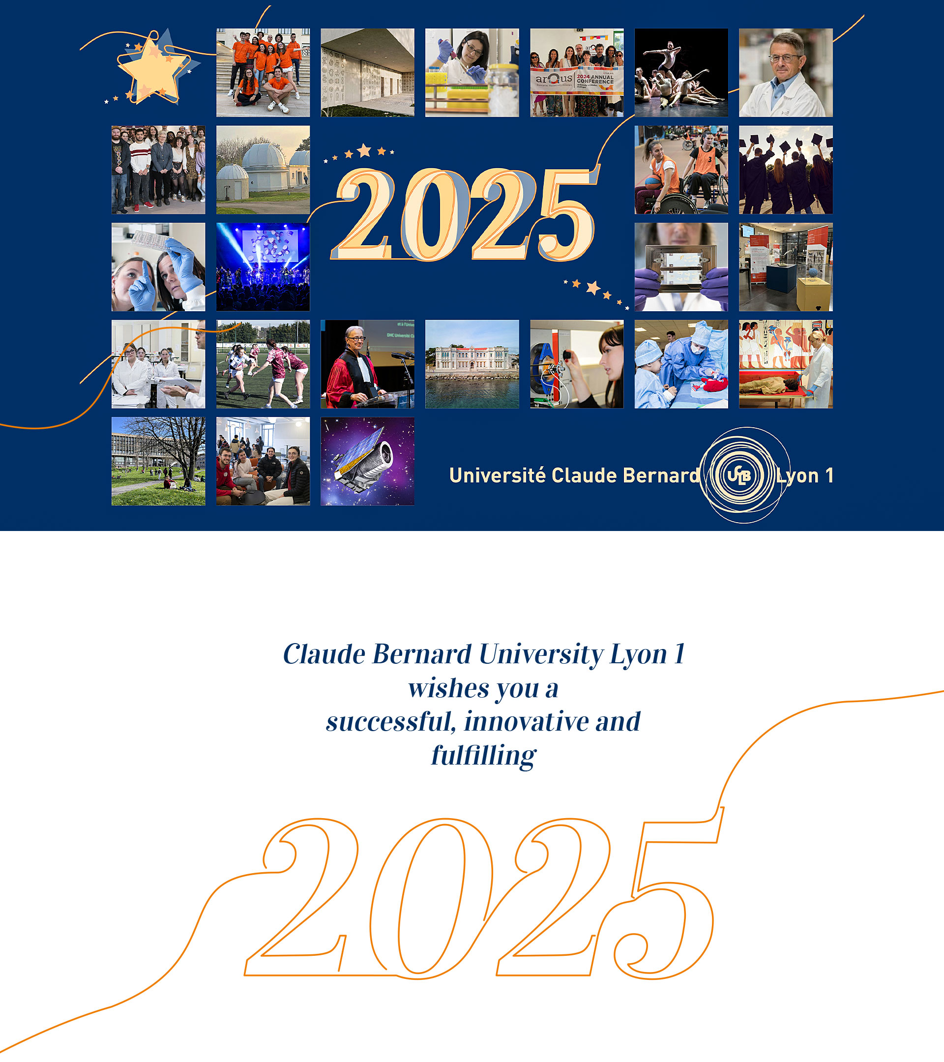 Carte de voeux UCBL 2025 - version statique - UK